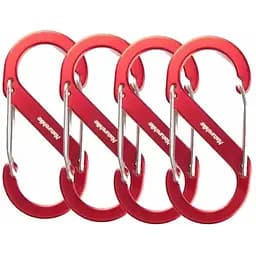 Карабины Naturehike S-type NH20GS004 4 см 4 шт. (1047-6927595747100)
