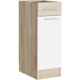 Кухонний модуль нижній із ящиком Еверест Еко 300 дуб сонома/німфея альба 30х46х82 см (DTM-071047)