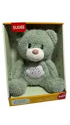 Нічник Ведмедик підсвічування, проєкція зоряного неба, звуки, мелодії