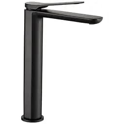Смеситель для умывальника Rea Creek black mat черный высокий REA-B8404 Черный матовый