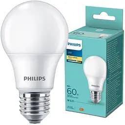 Лампа Philips LED 60 WA 60 E27 CW 230V FR ND 1PF/6 DISC (929002306394)