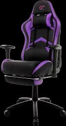 Геймерське крісло GT Racer чорне з фіолетовим (X-2534-F Black/Violet) - мініатюра 3