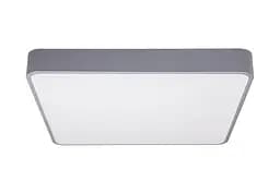 Люстра стельова LED Levistella 752L71 GRAY, 76W, білий акрил, сірий метал, сучасний стиль