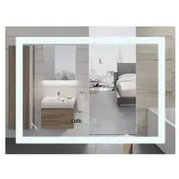 Дзеркало Mixxus Warm MR02-120x80 (годинник, LED-підсвічування, антизапотівання) (MI6001)