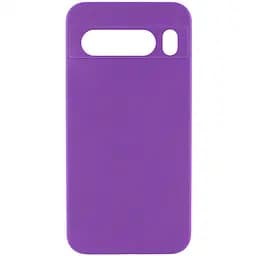Чохол Ummi Lakshmi Silicone Cover (AA) для Google Pixel 9 / 9 Pro Фіолетовий / Purple