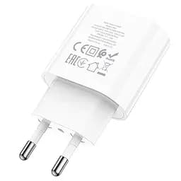 МЗП Hoco C94A Metro PD20W (1USB-C) White - мініатюра 5