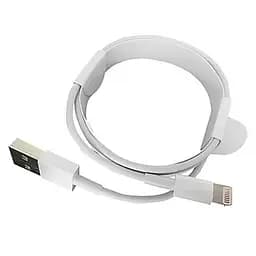 Кабель для зарядки и синхронизации Apple Lightning to USB Cable 1 метр белый