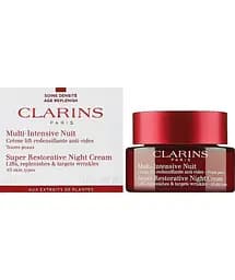 Clarins Нічний крем для обличчя для всіх типів шкіри 50 мл Multi-Intensive Nuit - мініатюра 2