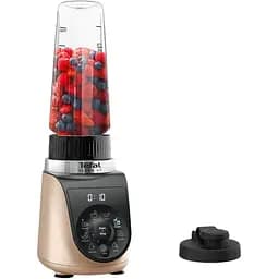 Блендер стаціонарний Tefal Blend UP 1000 Вт чаша 700 мл тритан чорно-золотистий (BL190AF0) - мініатюра 2