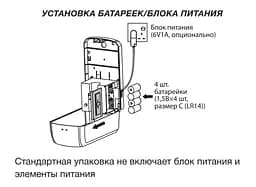 Дозатор безконтактний Zerix TSD-001-A (для антисептика) ZX3248, Білий - мініатюра 7