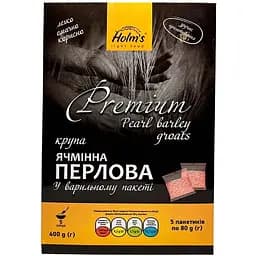 Крупа ячмина Holm's light food жемчужная 400 г