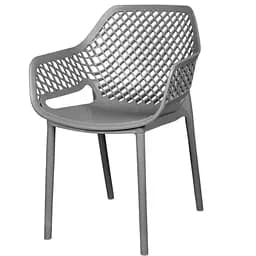 Стілець садовий пластиковий Bica Aria сіро-бежевий (8003723131503)