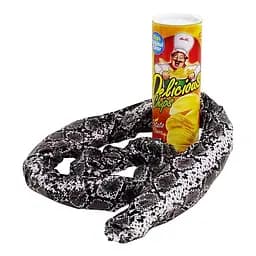 Прикол Змея в чипсах