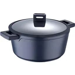 Каструля MasterPro Indigo з кришкою 28 см 3 л (BGMP-7980)