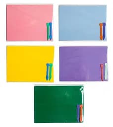 Досточка для пластиліну + 2 стеки для ліплення SMART Line ZB.6912-99 Zibi (4823078981455) МІКС