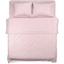 Простыня на резинке Ardesto Mix&Match, 180х200+30см, 100% хлопок, сатин, пудра (ART1820FSP)