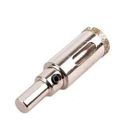 Свердло корончате Alloid Building Tools алмазне по склу та кераміці 16 мм з центрувальним свердлом (GS-70016)