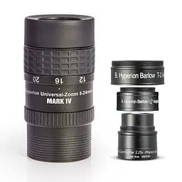 Окуляр Baader Hyperion Clickstop Universal Zoom 8-24 мм Mark IV, 1.25-2" + Лінза Барлоу (2454827)