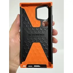 Оригінальний протиударний чохол UAG Civilian для Samsung Galaxy S24 Ultra (6.8") Olive 214439117272 - мініатюра 9