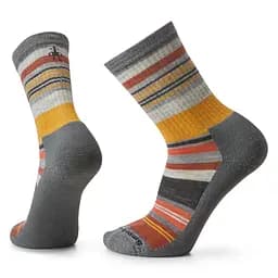 Термоноски мужские Smartwool Everyday Joviansphere Crew 34-37 Сірий-Червоний