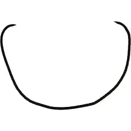 Ювелірний шовковий шнурок Імперія золота з золотими вставками. ПК101.1И 45