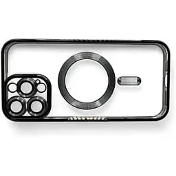 Чохол-накладка BeCover TPU Chrome Case (MagSafe) для Apple iPhone 16 Pro Black (712080) - мініатюра 3