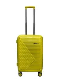 Валіза мала ручна поклажа Milano bag 050 поліпропілен S Жовтий - мініатюра 1