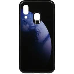 Чехол-накладка Toto Print Glass Space Case Samsung Galaxy A40 Dark Blue
