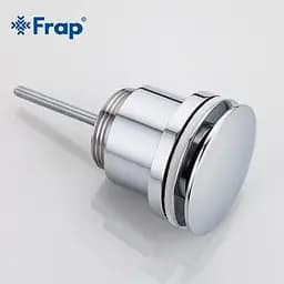 Донний клапан Frap F62, автомат, 1 1/4", хром, Хром - мініатюра 4