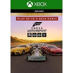 Ключ активации Microsoft Forza MotorSport Premium Add-Ons Bundle для Xbox Series S/X