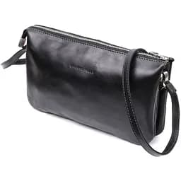 Кожаная женская сумка Grande Pelle 26х15.5х3 см sum0023600