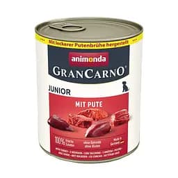 Корм вологий для цуценят Animonda GranCarno Junior Turkey з індичкою, 800 г - мініатюра 3