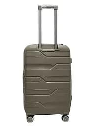 Валіза середня M поліпропілен Milano bag 0306 65×42×28см 56л Шампань - мініатюра 3