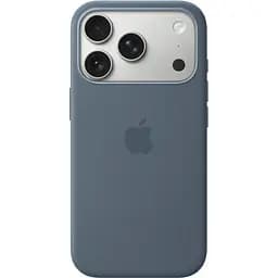 Чехол Silicone Case with Button, Animation & MagSafe для Apple iPhone 17 Pro Max Anchor Blue AAA [162354]