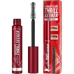 Туш для вій Rimmel Wonder'volume Thrill Seeker Об'єм та подовження, відтінок 001 (Extreme Black), 8 мл