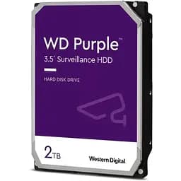 Жорсткий диск WD 2TB 3.5" 256MB SATA Purple Surveillance