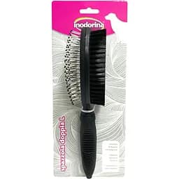 Щітка двостороння Inodorina Spazzola Doppia Cane для собак та котів L (650.0130.002)