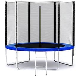 Батут Sky Jump 10ft с наружной сеткой 312 см синий