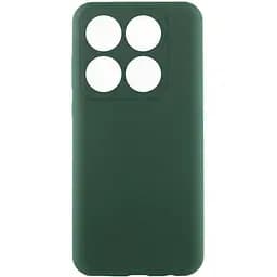 Чохол Silicone Cover Lakshmi Full Camera AAA для Xiaomi 14T Pro Зелений / Cyprus Green