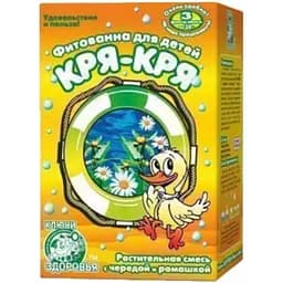 Фітованна дитяча Ключі здоров'я №4 Кря-Кря з чередою і ромашкою 90 г (3 пакетики по 30 г)