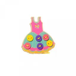 Детские Развлекательные для развития моторики MD 2658 15 см Платье