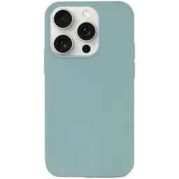 Чехол Epik Silicone Case Full Protective AA NO LOGO для Apple iPhone 16 Pro 6.3 Бирюзовый/Turquoise