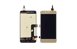 Дисплей для Huawei Y3 II 4G с золотистым тачскрином