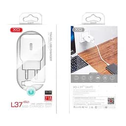 Адаптер мережний XO Micro USB Cable charger L37 |1USB, 2.1A| - мініатюра 3
