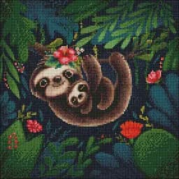 Алмазная мозаика Тропики ©Elena Schweitzer Идейка AMO7325 40х40 см