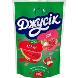 Напій соковий Джусік Кавун-Лічі пастеризований 200 мл