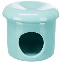 Будинок для гризунів Trixie, керамічний, бірюзовий, 12х10 см
