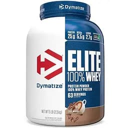 Протеин Dymatize Elite 100% Whey Protein Кофе мока 2.3 кг
