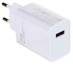 Мережевий зарядний пристрій Xiaomi5A 55W GaN QC 3.0 EU MDY-12-EA