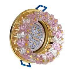 Світильник точковий Brille декоративний HDL-G196 G CL/PK MR16 L13-122